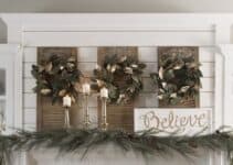 Stunning Christmas Mantle Decor – 54 Ideas