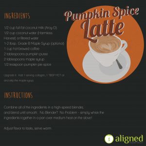 Healthy Pumpkin Spice Latte
