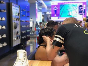 Acupuncture at Under Armour