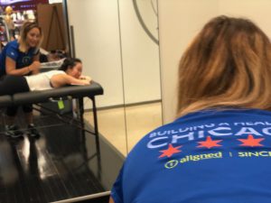 Massage at Under Armour