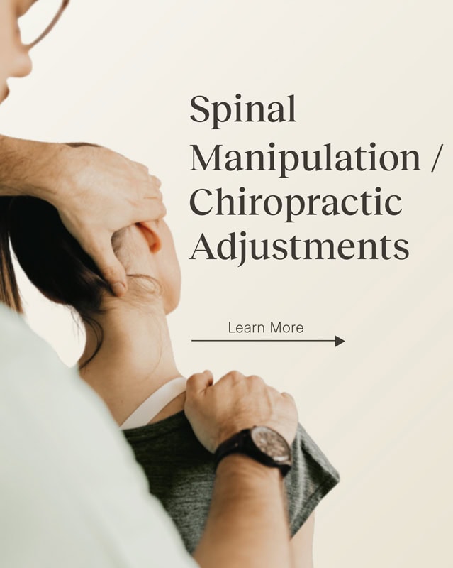 Spinal manipulation and chiropractic adjustments