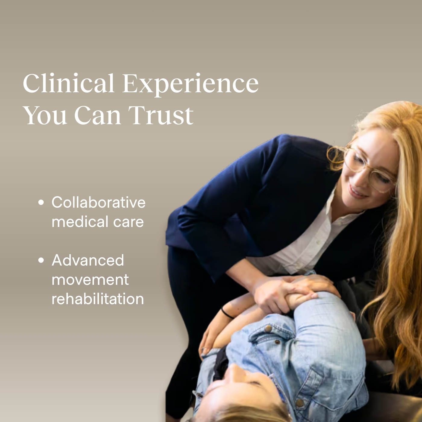 Aligned Modern Health patient care imagery