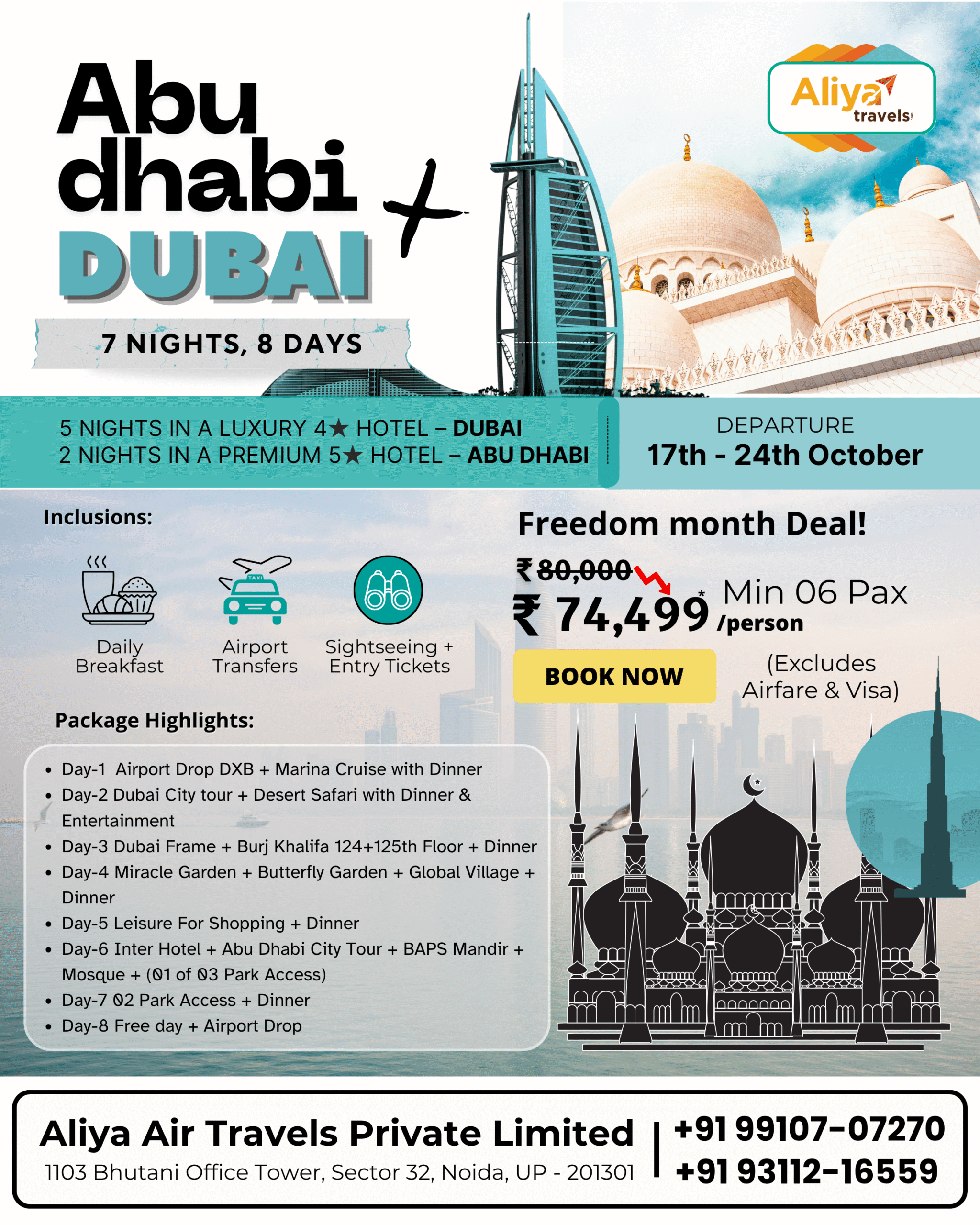 Brown Classic Rajasthan Travel Package Offer Promo Instagram Post 16 scaled