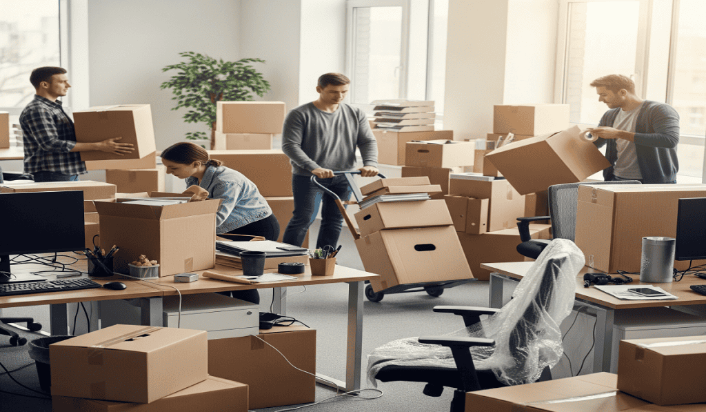 Office movers services