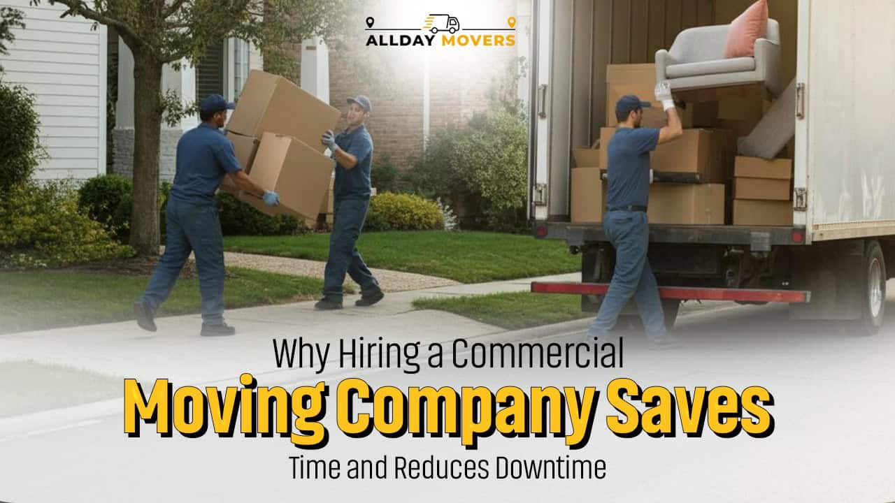 Professional movers loading furniture into a truck for efficient relocation services.