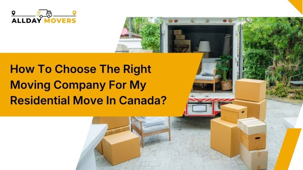 Reliable moving services in Canada for your home relocation.