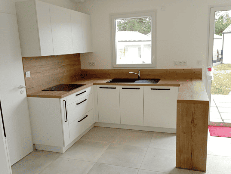 Cuisine en L - Moutiers les Mauxfaits (1)