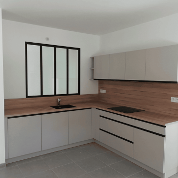 Cuisine en L - Brisac 1 BD