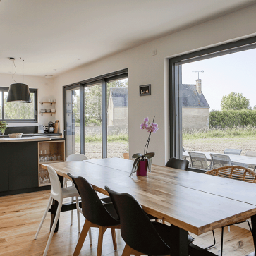 Cuisine îlot - Bauné 1