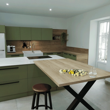 Cuisine îlot - Sainte Flaive des Loups