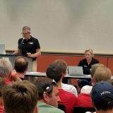 UHC Alligator Malans Präsentation bei einem Treffen in einem Konferenzraum.