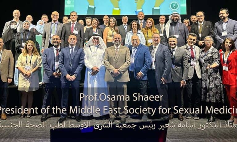 الاستاذ الدكتور اسامه شعير رئيس جمعية الشرق الاوسط لطب الصحة الجنسية Prof.Dr. Osama Shaeer President of the Middle East Society of Sexual Medicine
