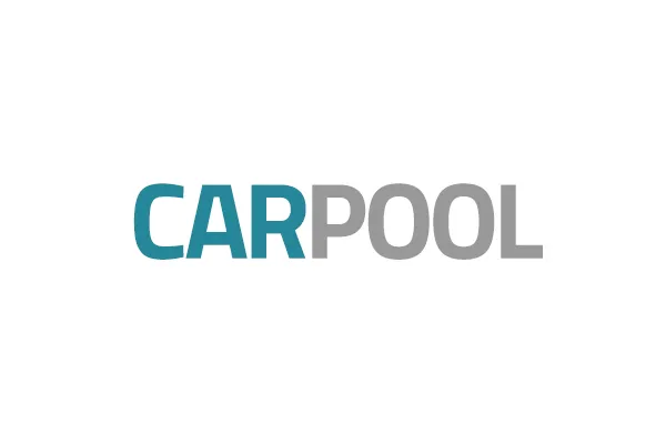 Logotipo de CARPOOL, empresa especializada en mantenimiento y reparación de piscinas en México.
