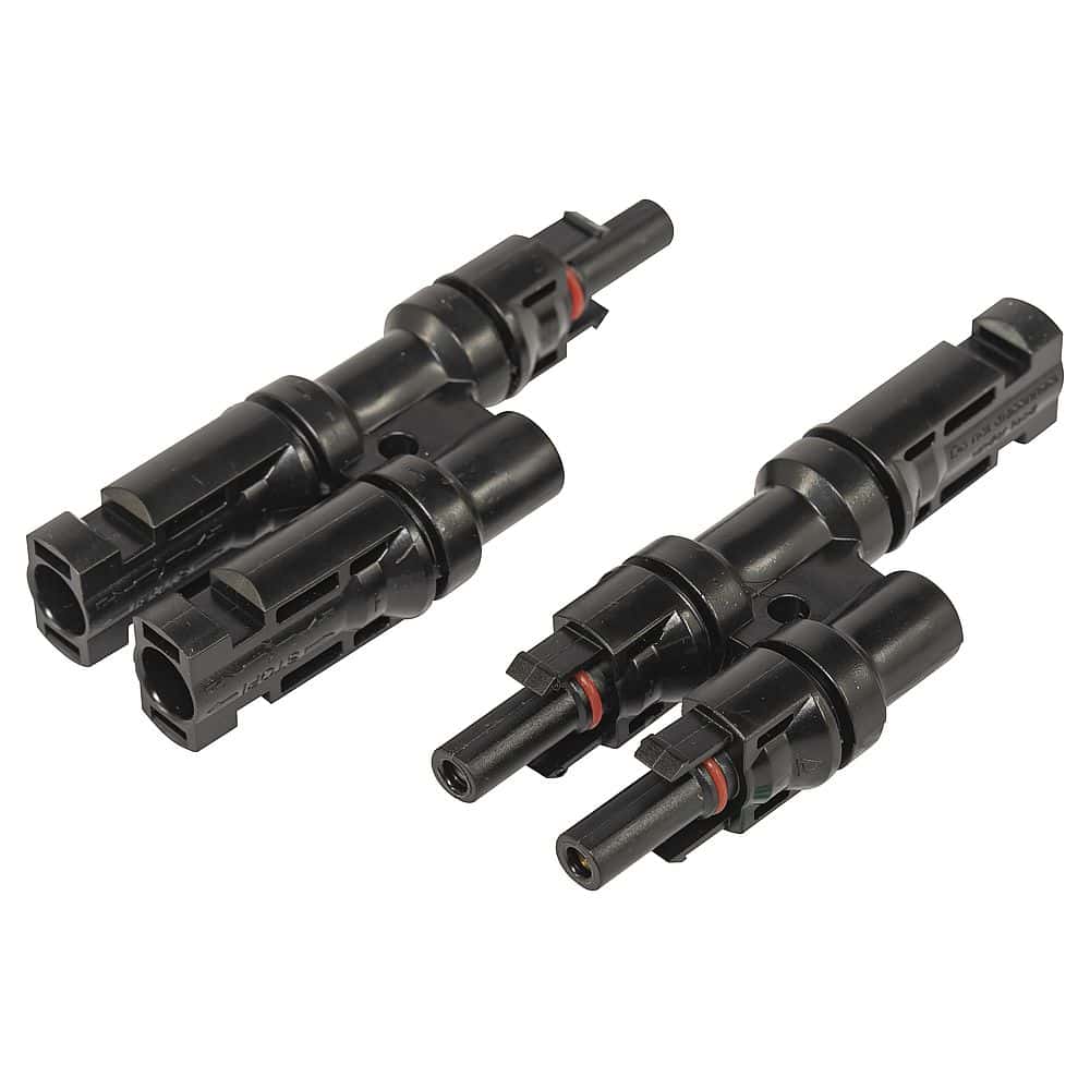 Кабельный разветвитель МС4, пара, 6мм