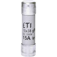 Запобіжник CH 10x38 gPV 15A 1000V (30kA)