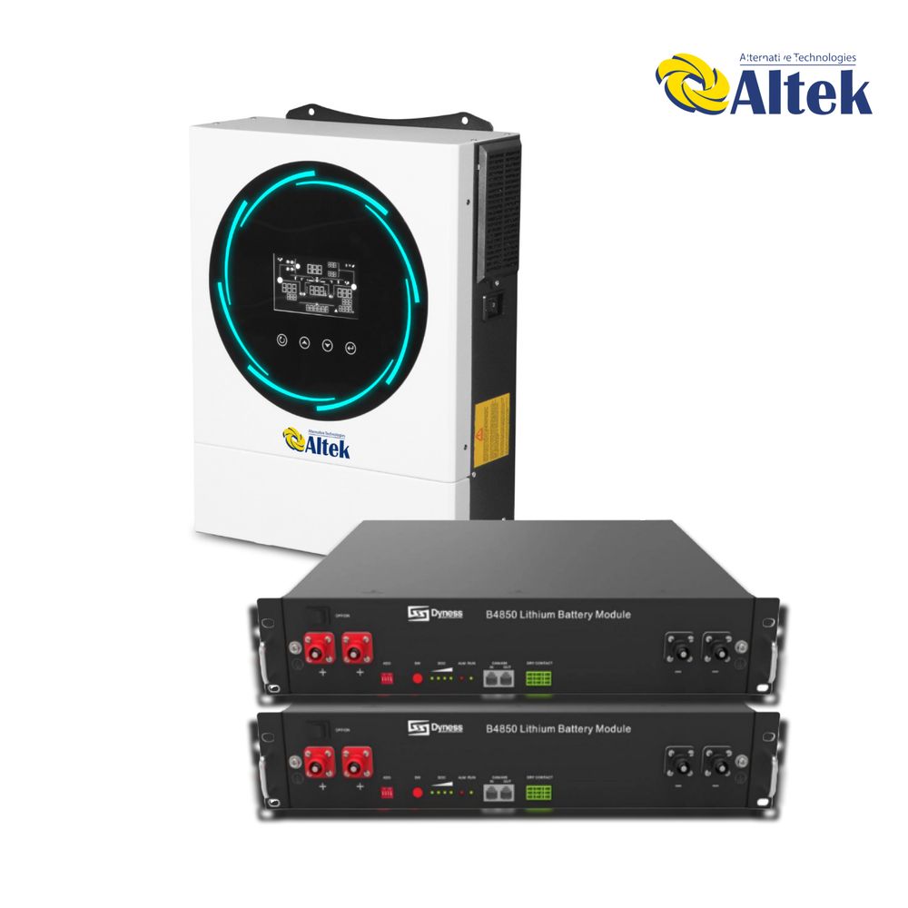 Автономна станція Atlas 6KW-48V, Dyness B4850, 48V - 2.4 кВт (2 шт.)