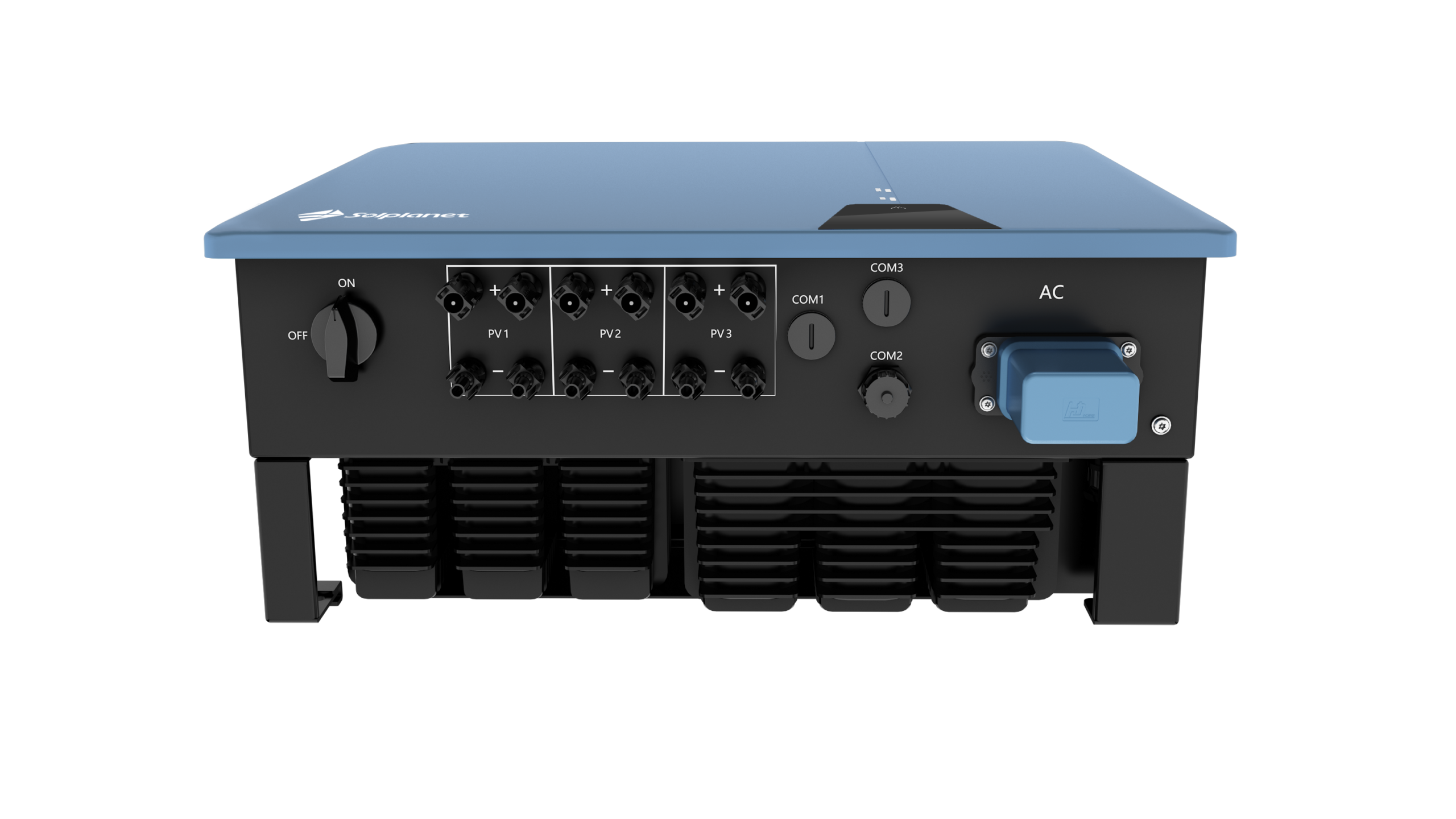 Мережевий трифазний інвертор Solplanet ASW30K-LT-G3, Ai-dongle, SPS&AFCI