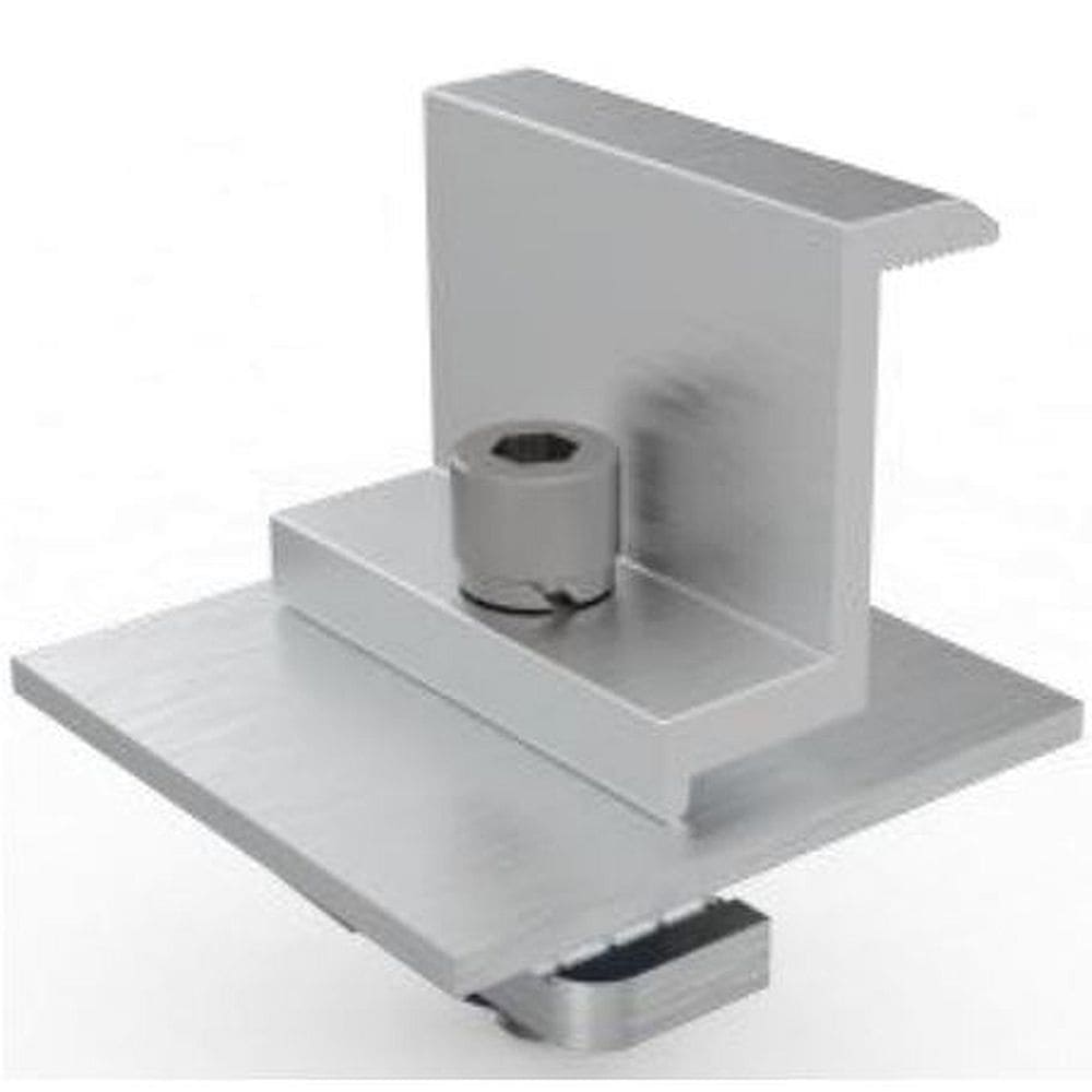 Притискач крайній Altek Z-подібний в зборі (30 мм) із алюмінієвою прокладкою