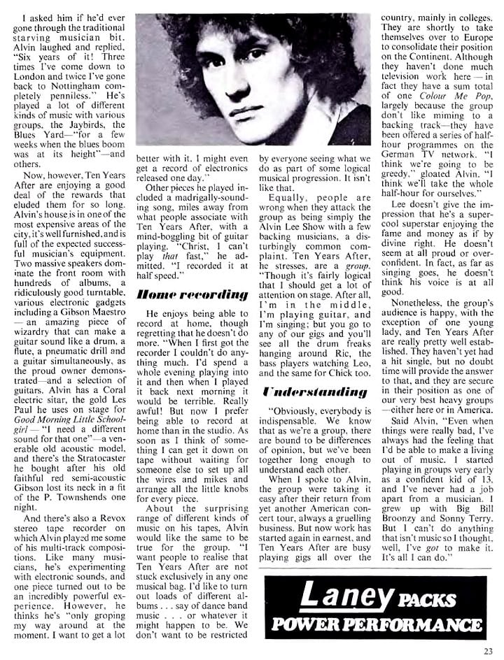 Ten Years After (1969 Jan-July)