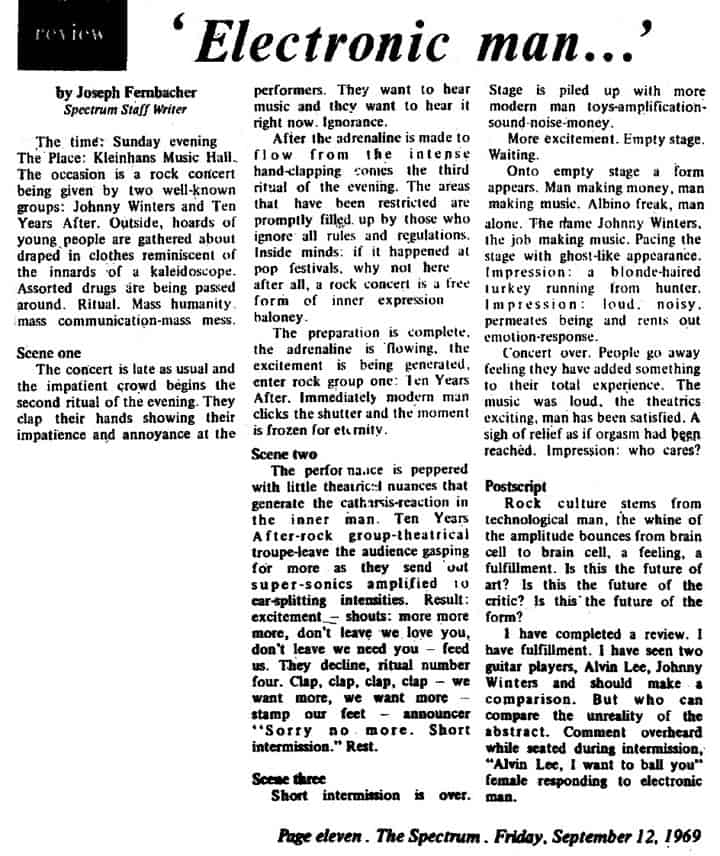 Ten Years After (1969 Jan-July)