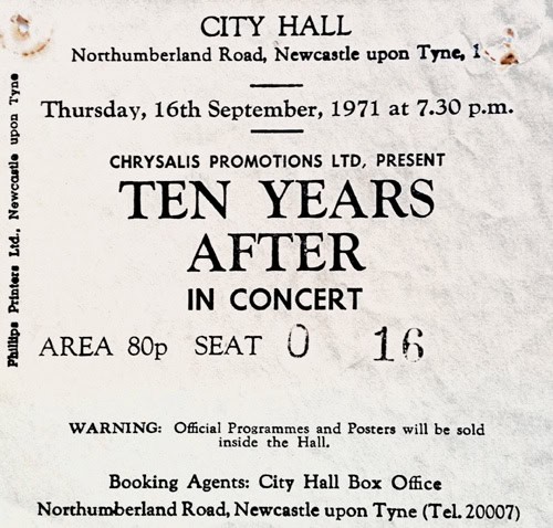 Ten Years After (1971 August to December)