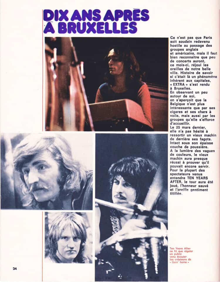 Ten Years After (1972 January to June)