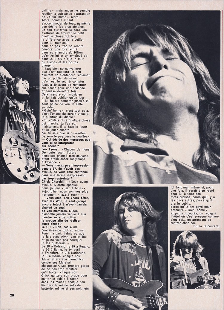 Ten Years After (1972 January to June)