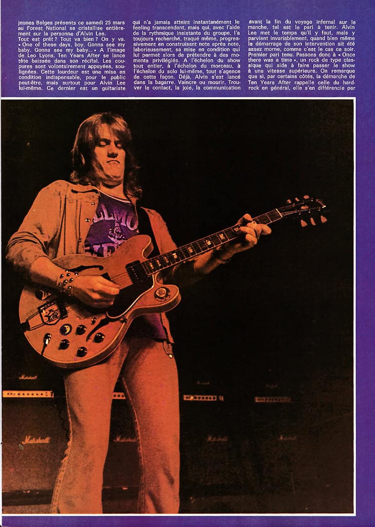 Ten Years After (1972 January to June)