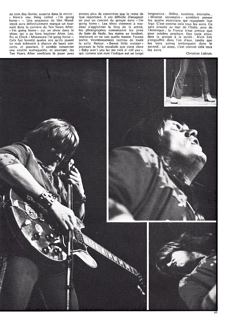 Ten Years After (1972 January to June)