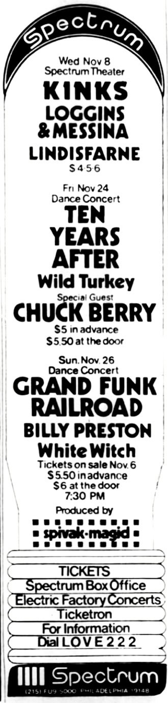 Ten Years After (1972 July to December)