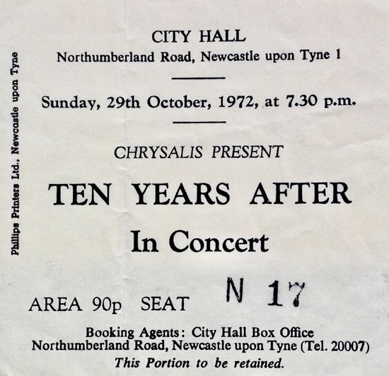 Ten Years After (1972 July to December)