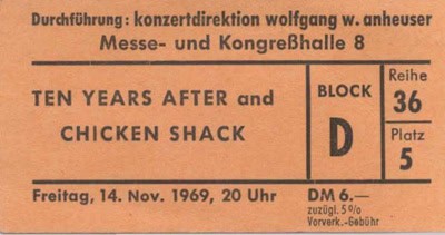 Ten Years After (1969 Jan-July)