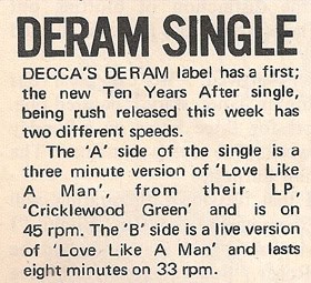 Ten Years After (1969 Jan-July)