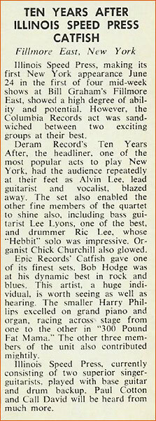 Ten Years After (1969 Jan-July)