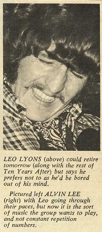 Ten Years After (1971 August to December)