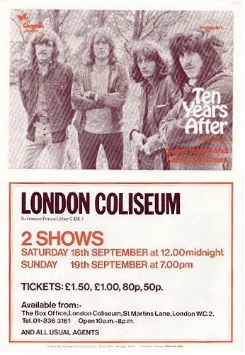 Ten Years After (1971 August to December)