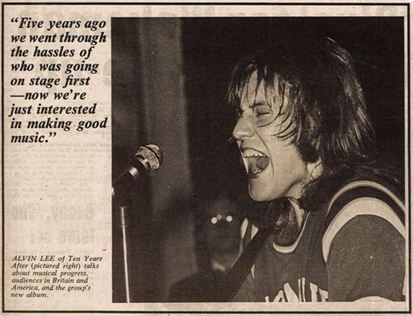 Ten Years After (1971 August to December)