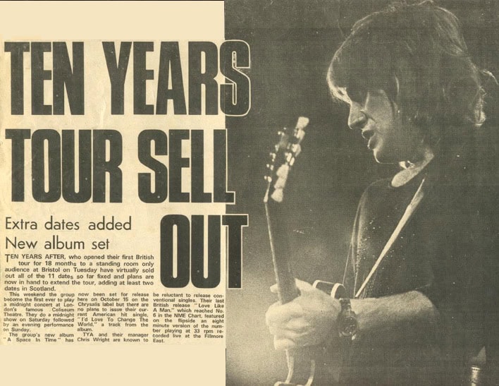 Ten Years After (1971 August to December)