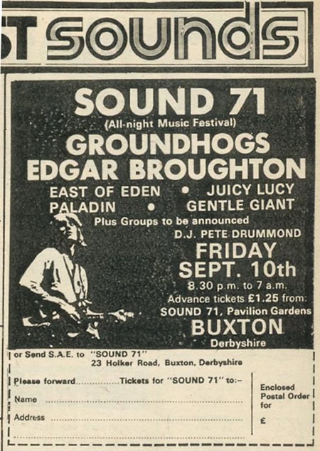 Ten Years After (1971 August to December)