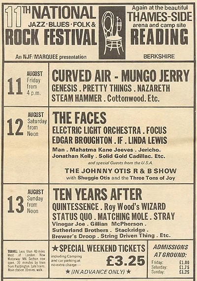 Ten Years After (1972 July to December)
