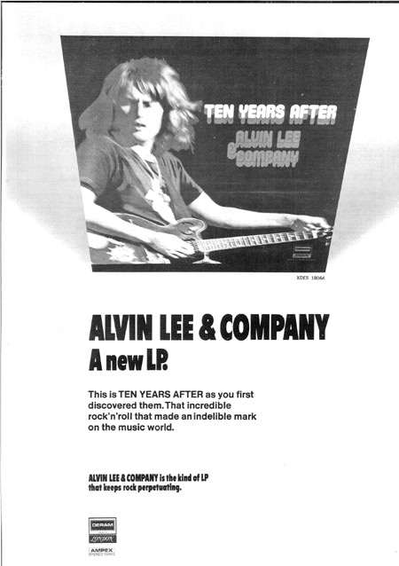 Ten Years After (1972 January to June)