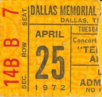 Ten Years After (1972 January to June)