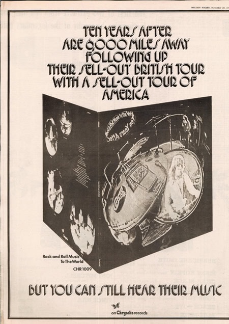 Ten Years After (1972 July to December)