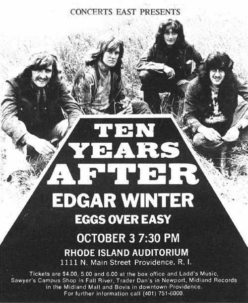 Ten Years After (1972 July to December)