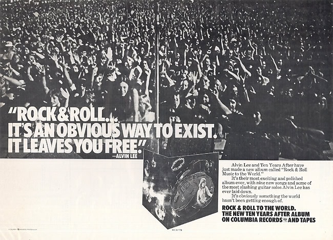 Ten Years After (1972 January to June)