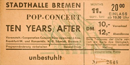 Ten Years After (1972 July to December)