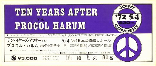 Ten Years After (1972 Japan Tour)