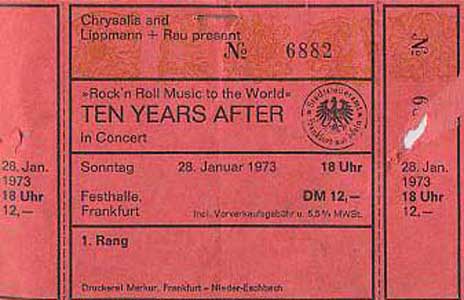 Ten Years After (1973 Newspaper Articles & Photos)