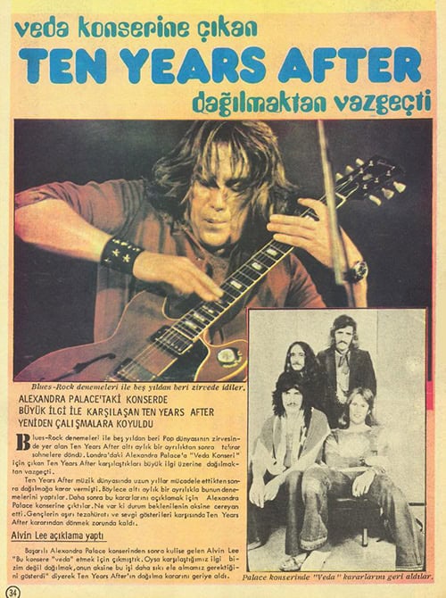 Ten Years After (1973 Newspaper Articles & Photos)