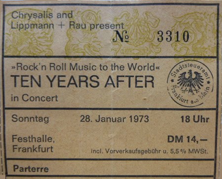 Ten Years After (1973 Newspaper Articles & Photos)